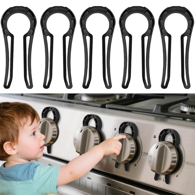 Commercial Kitchen Burner - Childproof Kitchen Safety Set Gas Stove