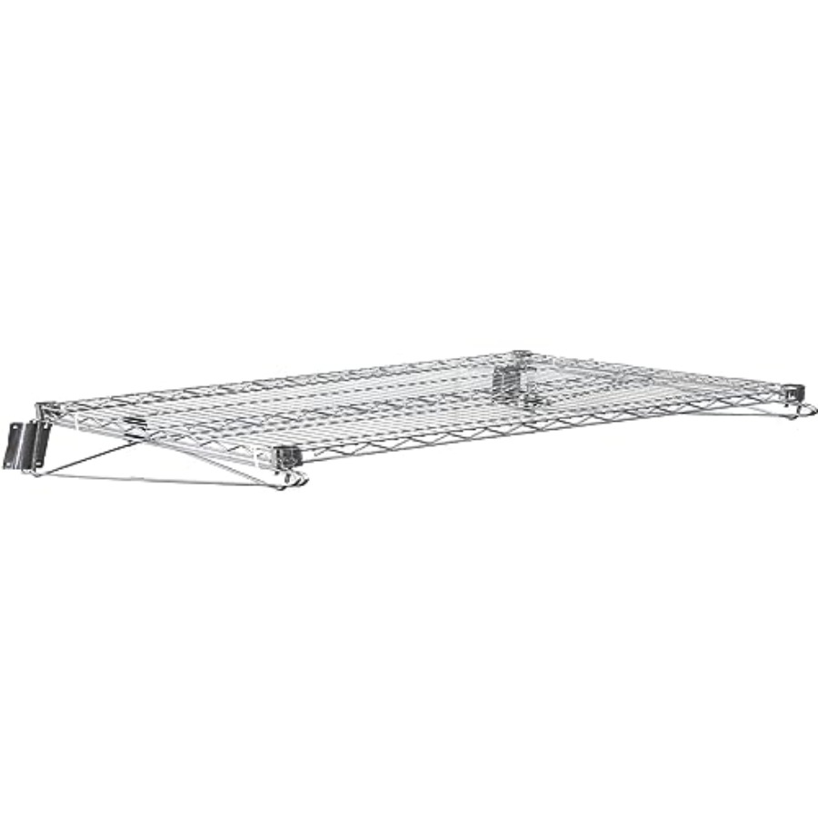 Wall Shelf Commercial Kitchen - Heavy Duty Chrome Wire Wall Shelf