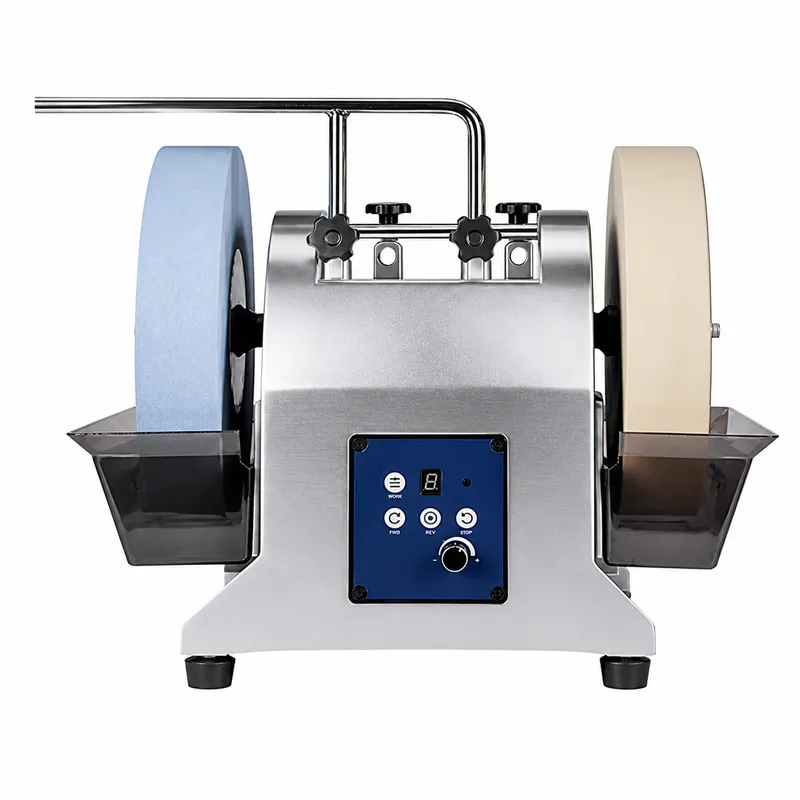 Commercial Kitchen Knife Sharpener - 10 Inch Dual Wheel Electric Knife