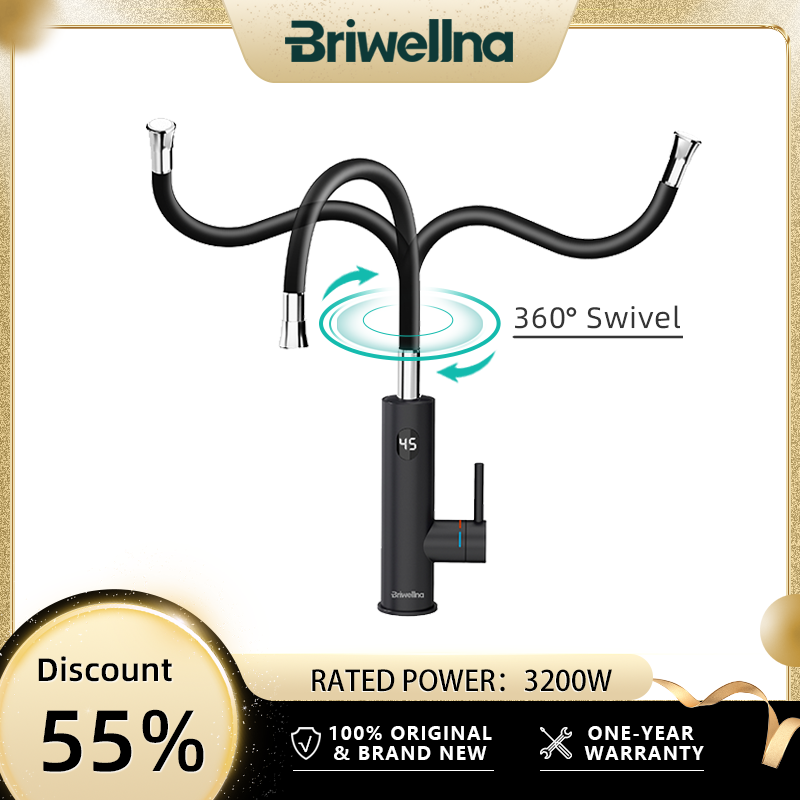 Commercial Kitchen Tap - Briwellna Electric Water Heater 220V 2