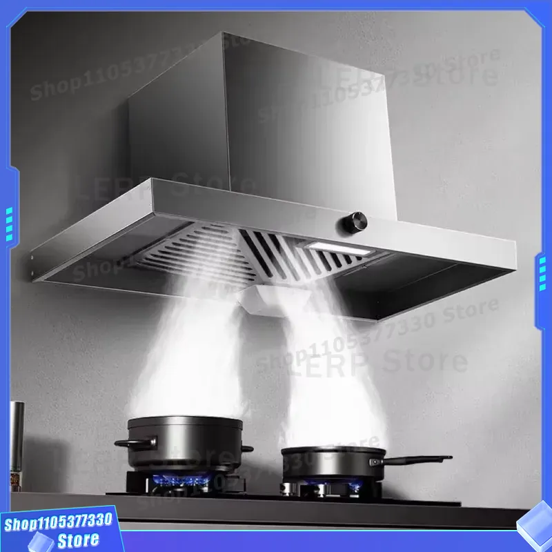 Commercial Kitchen Hood Design - Mini Island Range Hood for Kitchen