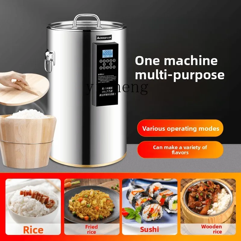 c28 commercial rice steaming b - Commercial Rice Cooker ulasan dan harga
