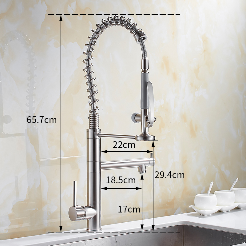 Kitchen Faucet Chrome Brass Ta - Commercial Kitchen Taps ulasan dan harga