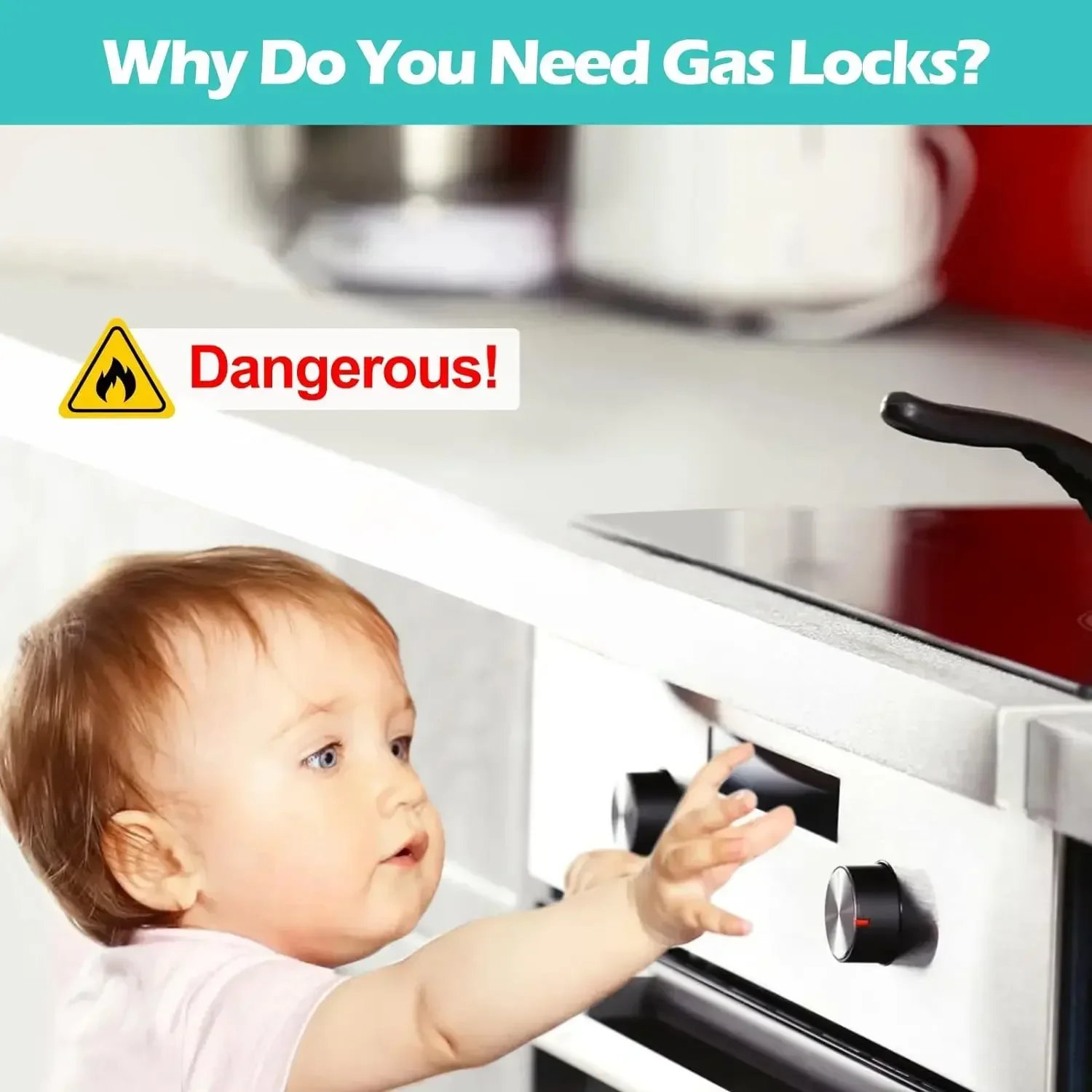 Childproof Kitchen Safety Set  - Commercial Kitchen Burner ulasan dan harga