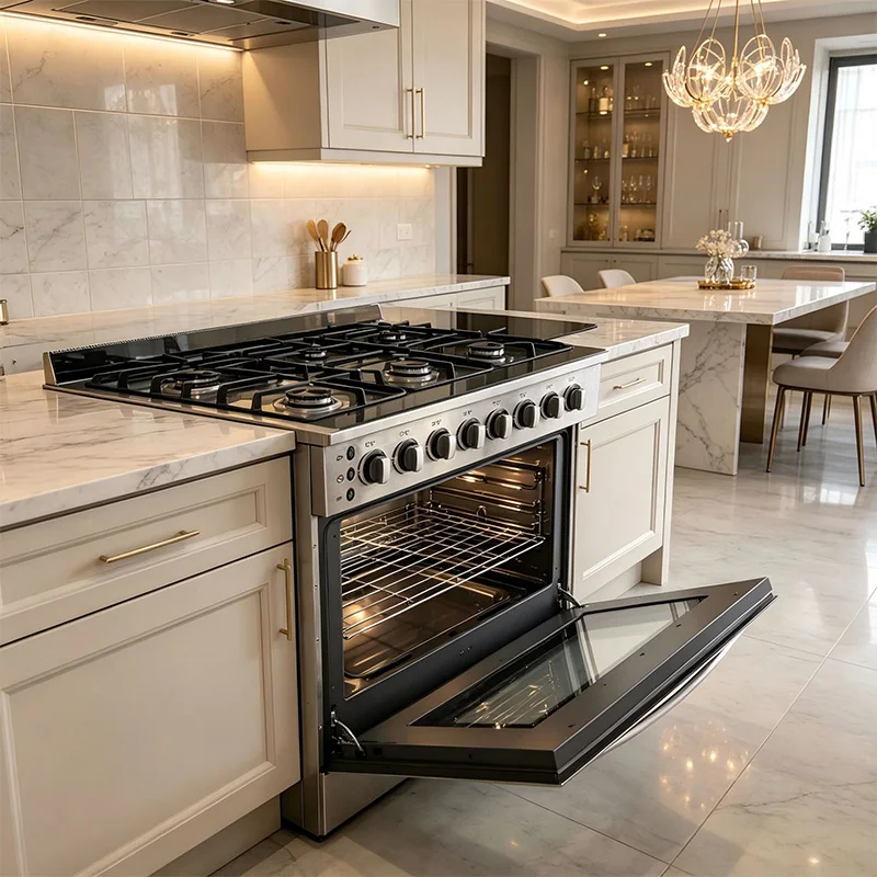 Commercial 6-Burner Gas Stove  - Commercial Kitchen Burner ulasan dan harga