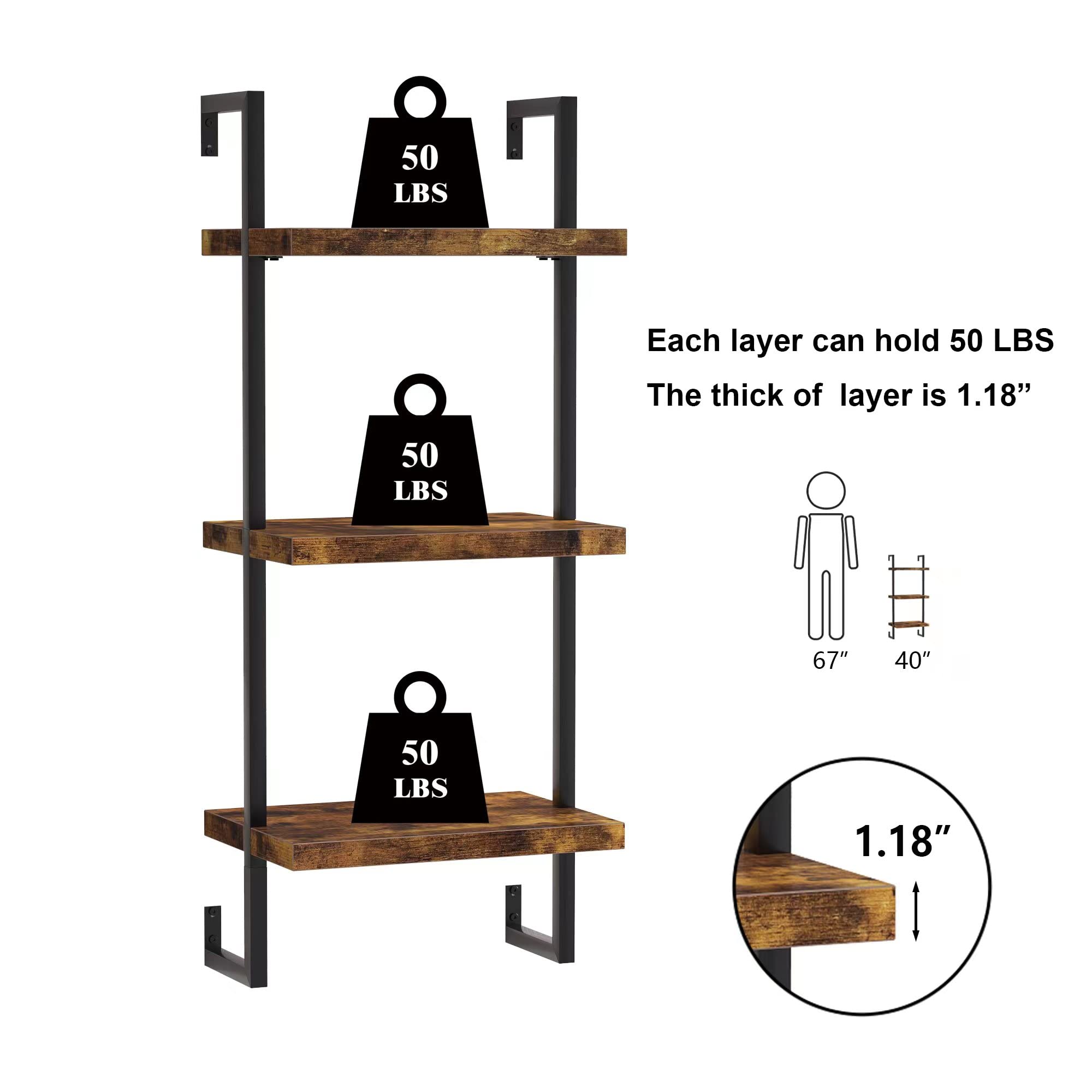 Factory Direct 2026 50lbs Capa - Wall Shelf Commercial Kitchen ulasan dan harga