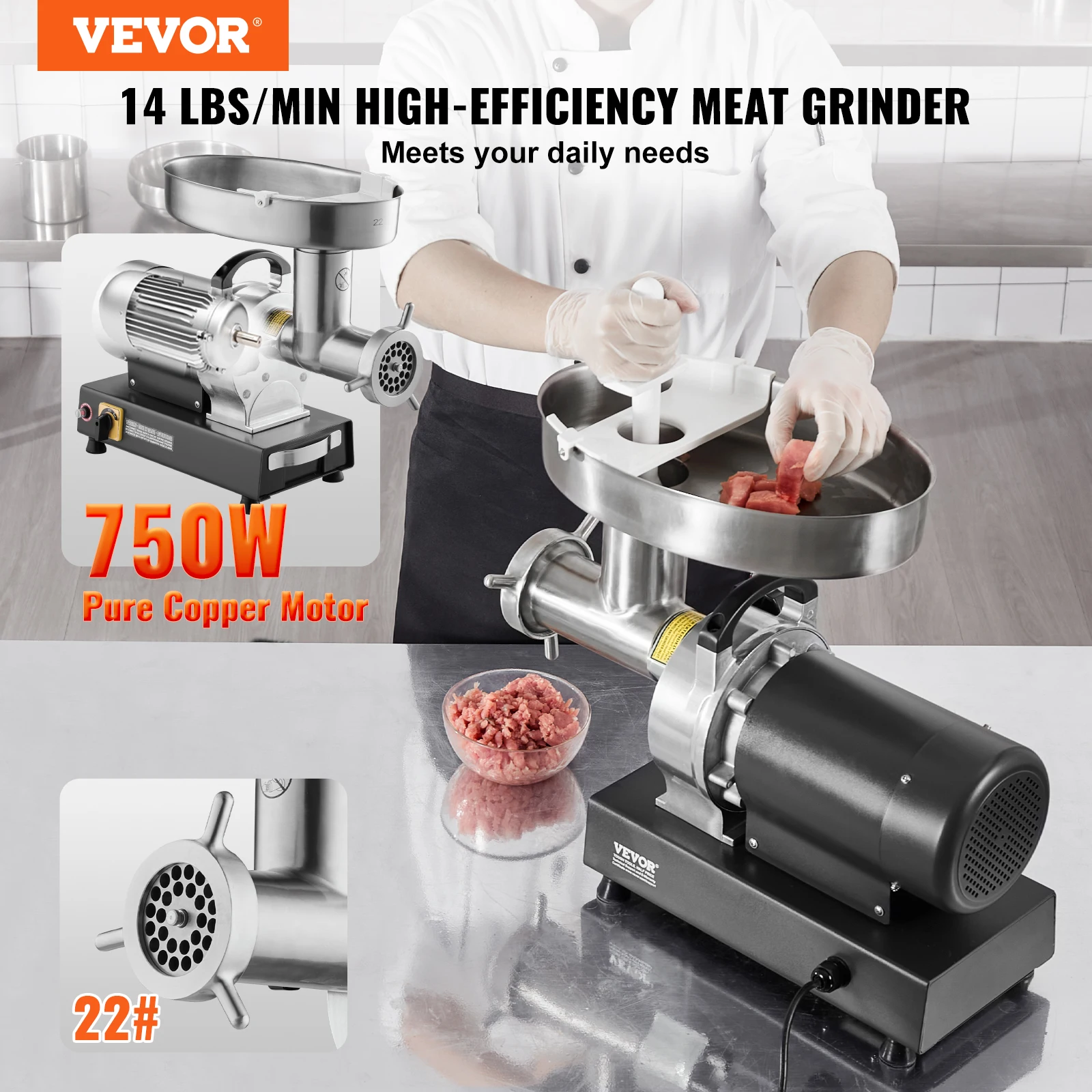 Succebuy Meat Grinder Electric - Commercial Kitchen Store ulasan dan harga