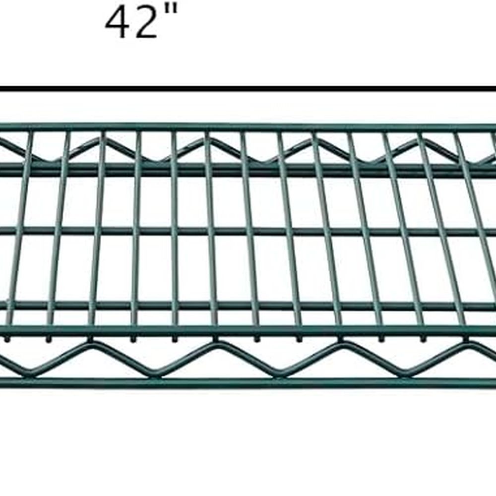 Premium Epoxy Green Wire Wall  - Wall Shelf Commercial Kitchen ulasan dan harga