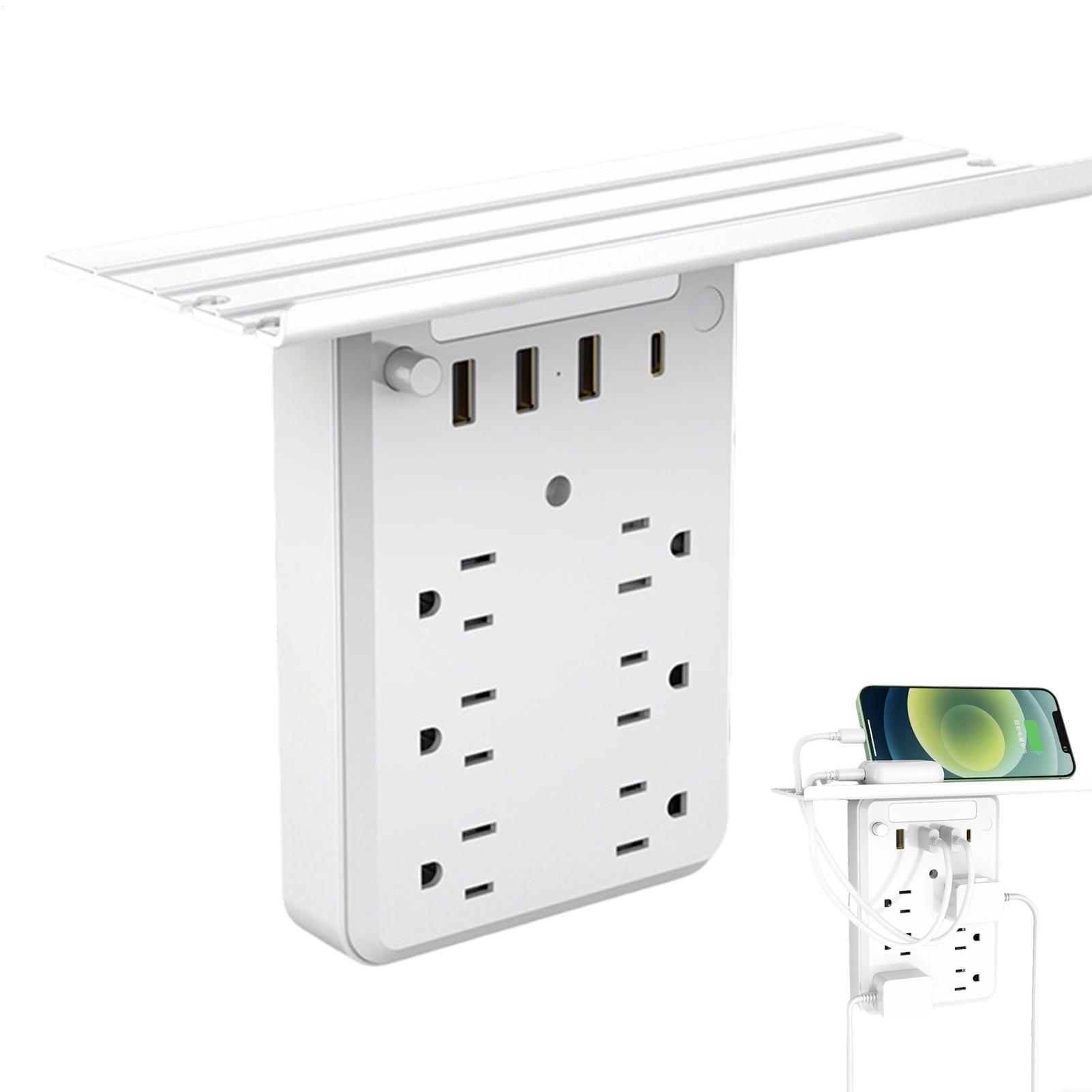 Multiple Outlet Wall Plug Char - Wall Shelf Commercial Kitchen ulasan dan harga