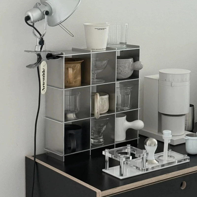 Minimalist Aluminum Alloy Coun - Commercial Kitchen Shelving ulasan dan harga