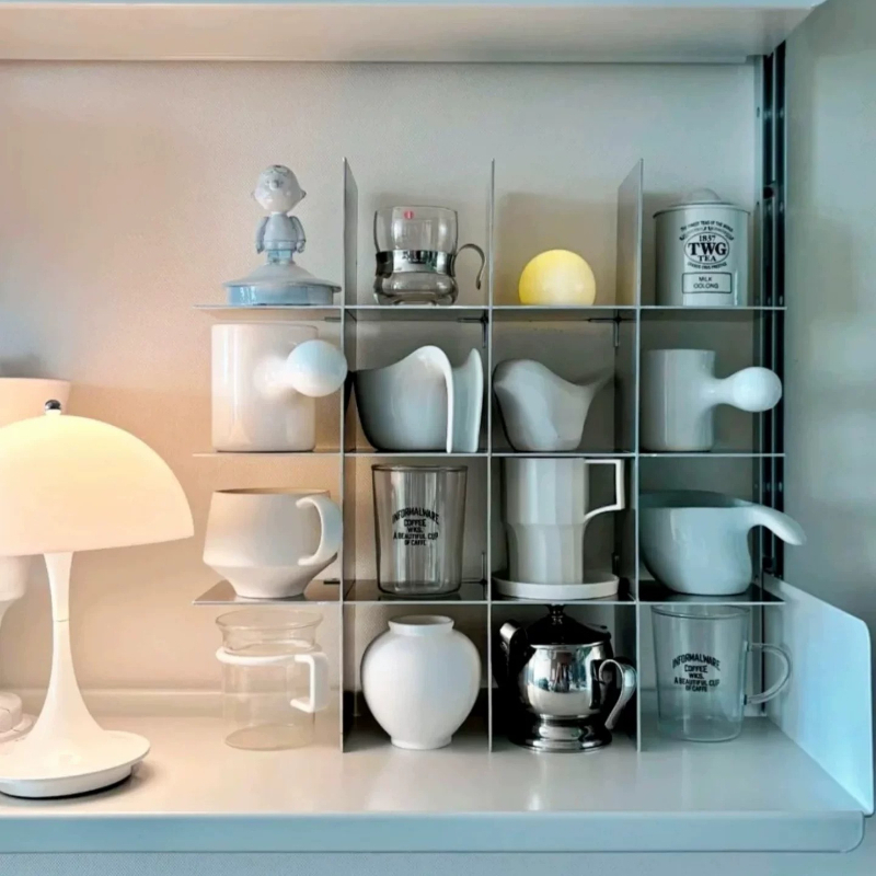 Minimalist Aluminum Alloy Coun - Commercial Kitchen Shelving ulasan dan harga