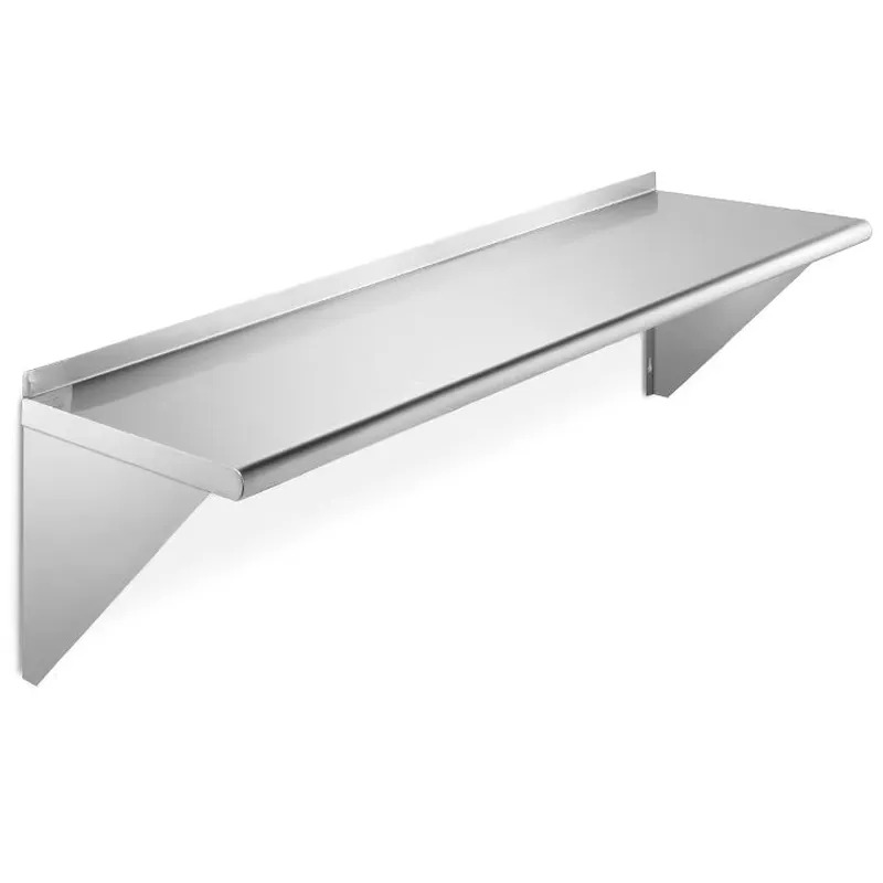 Custom 304 Stainless Steel Com - Wall Shelf Commercial Kitchen ulasan dan harga