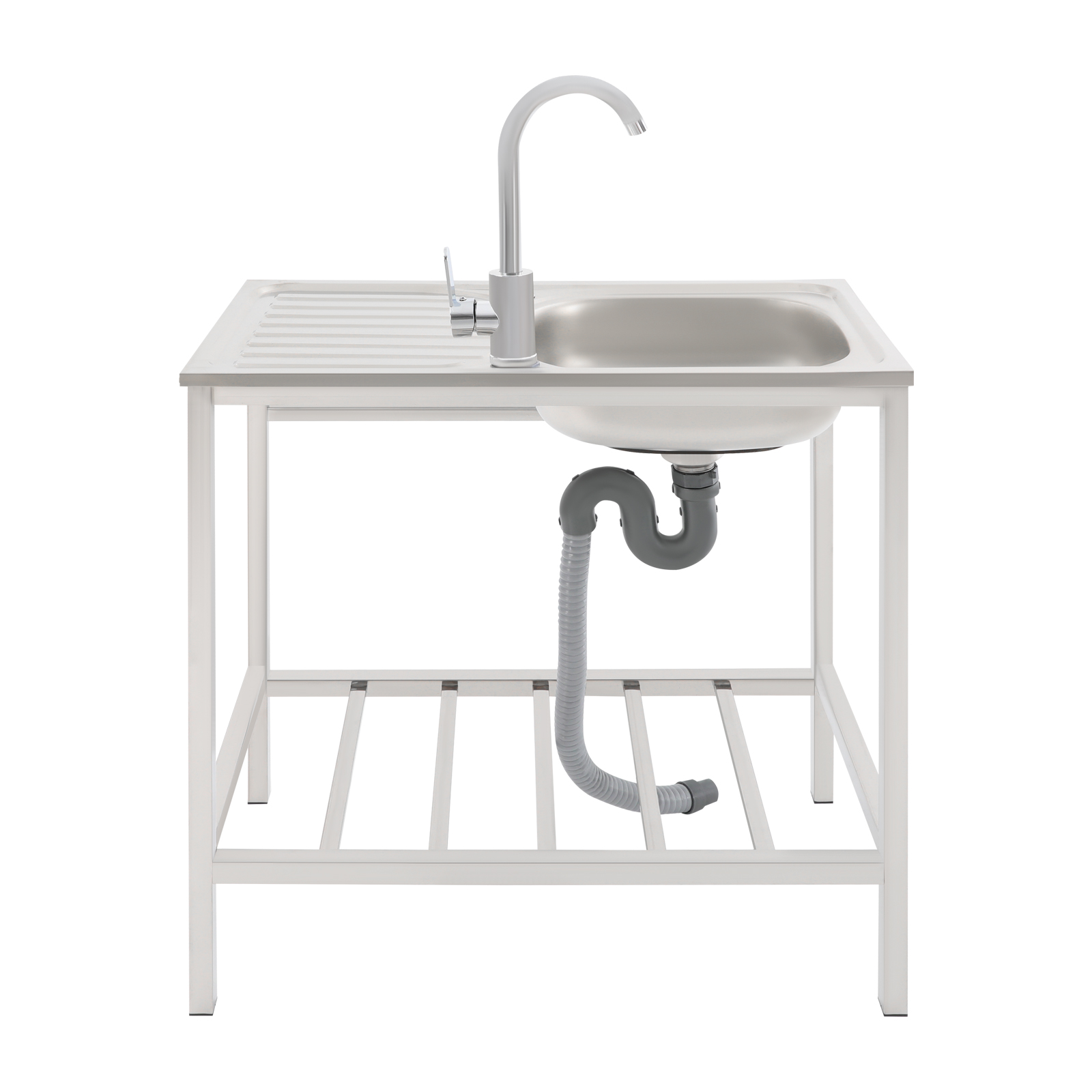 75*40*75cm Commercial Sink wit - Commercial Kitchen Taps ulasan dan harga