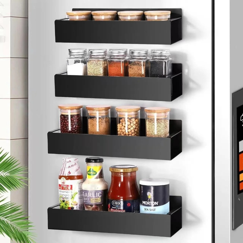 2 Pack Black Magnetic Spice Ra - Commercial Kitchen Shelving ulasan dan harga