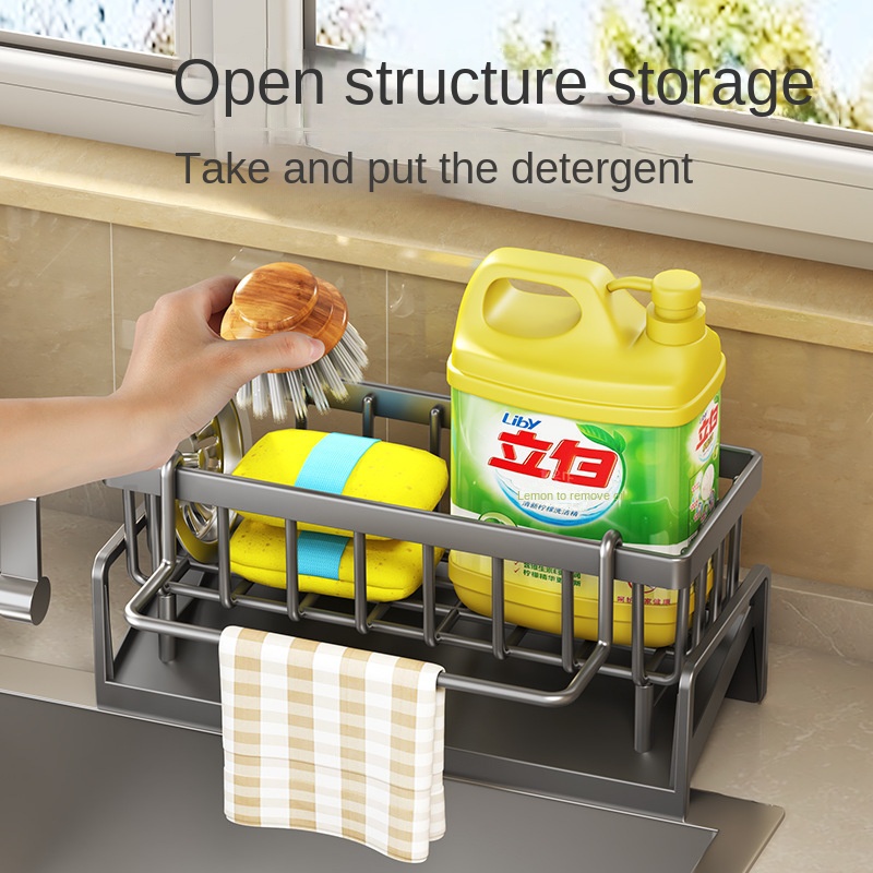 Kitchen Sink Drain Rack Organi - Commercial Kitchen Shelving ulasan dan harga