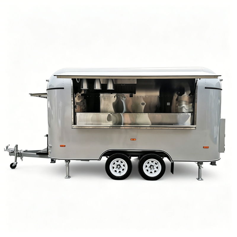 Stainless Steel Food Trailer M - Commercial Kitchen Layouts ulasan dan harga