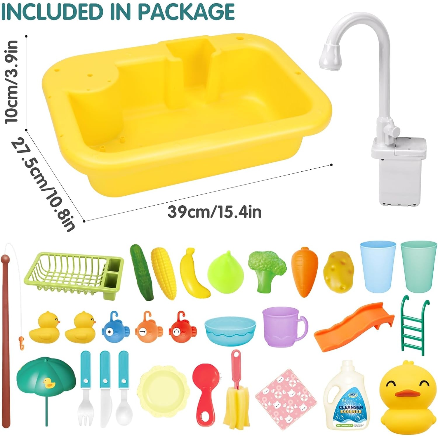 Play Sink with Running Water K - Commercial Kitchen Tap ulasan dan harga