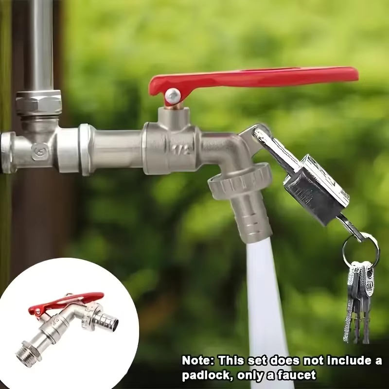 1Pc 1/2 Inch Zinc Alloy Faucet - Commercial Kitchen Tap ulasan dan harga