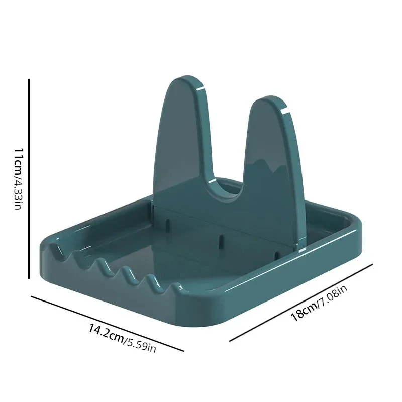 1pc Foldable Pot Lid Rack  Sta - Commercial Kitchen Shelving ulasan dan harga