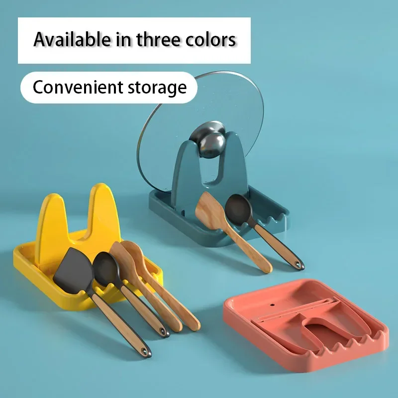 1pc Foldable Pot Lid Rack  Sta - Commercial Kitchen Shelving ulasan dan harga