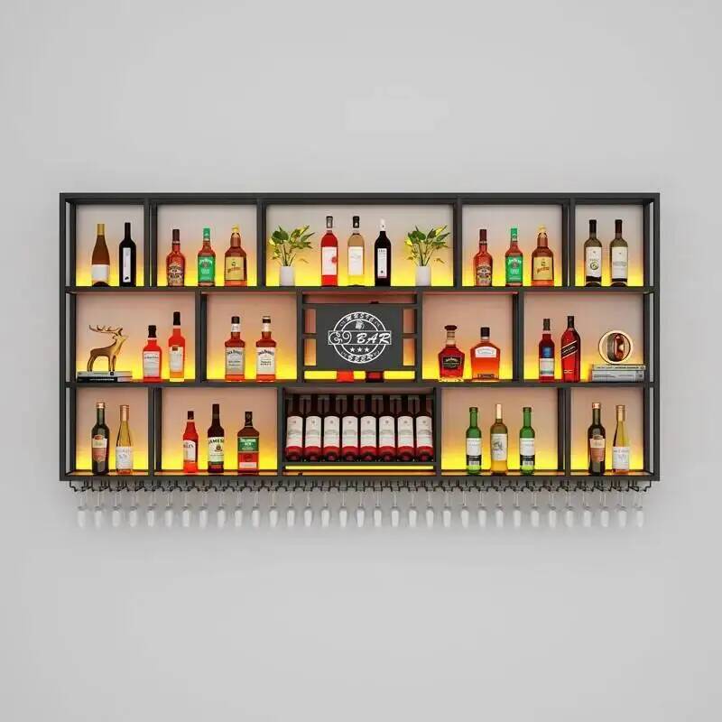 Kitchen Mounted Wall Wine Cabi - Wall Shelf Commercial Kitchen ulasan dan harga