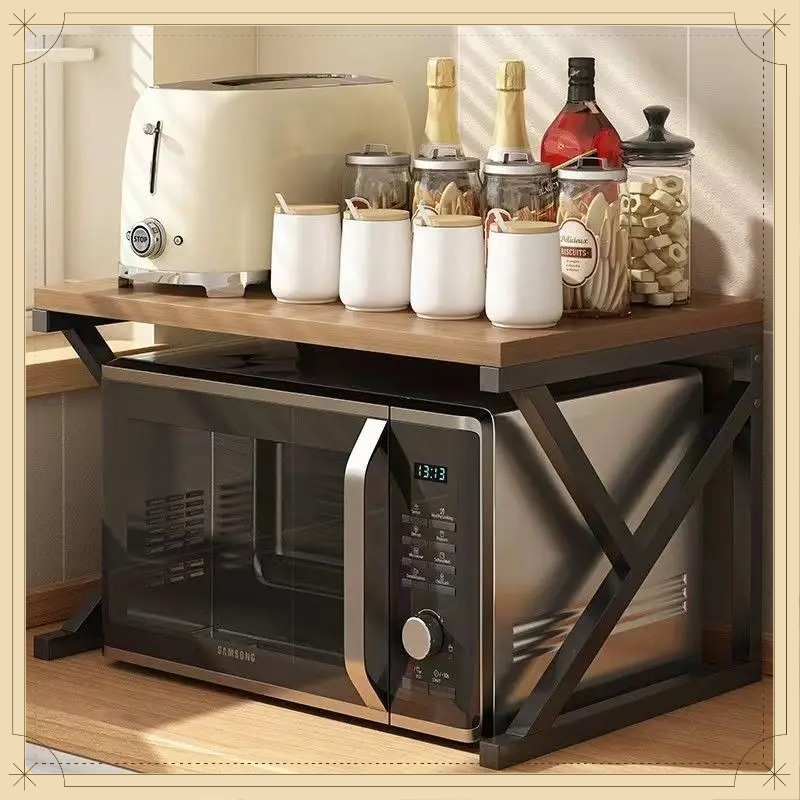 Multilayer Microwave Storage R - Commercial Kitchen Shelving ulasan dan harga