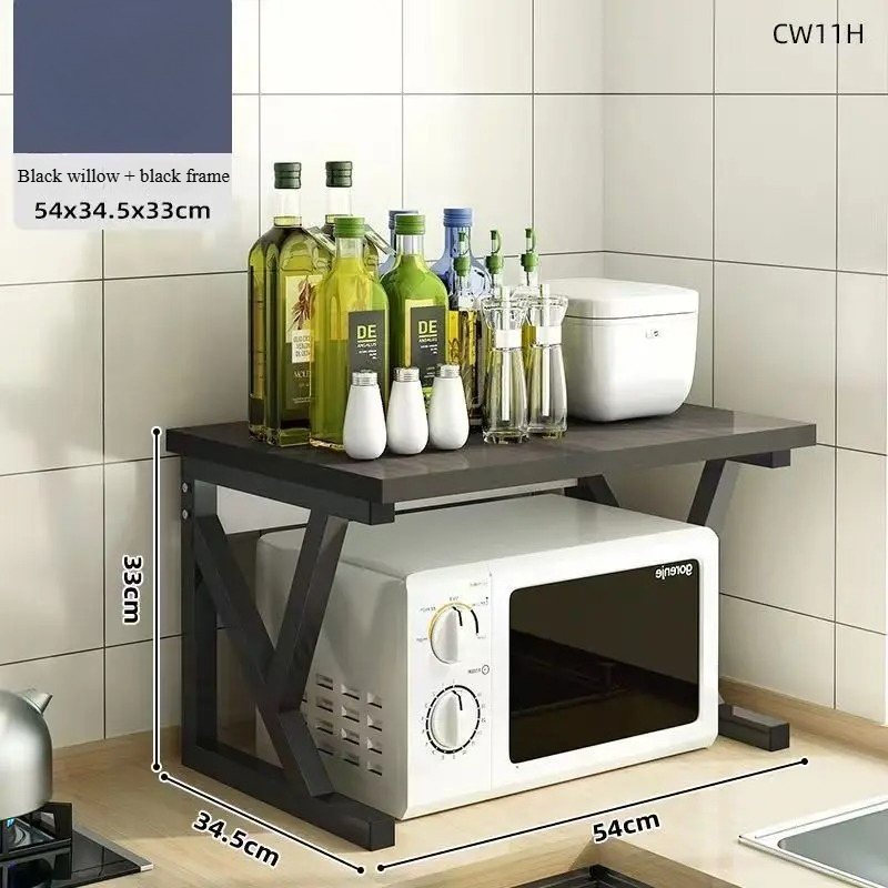 Multilayer Microwave Storage R - Commercial Kitchen Shelving ulasan dan harga