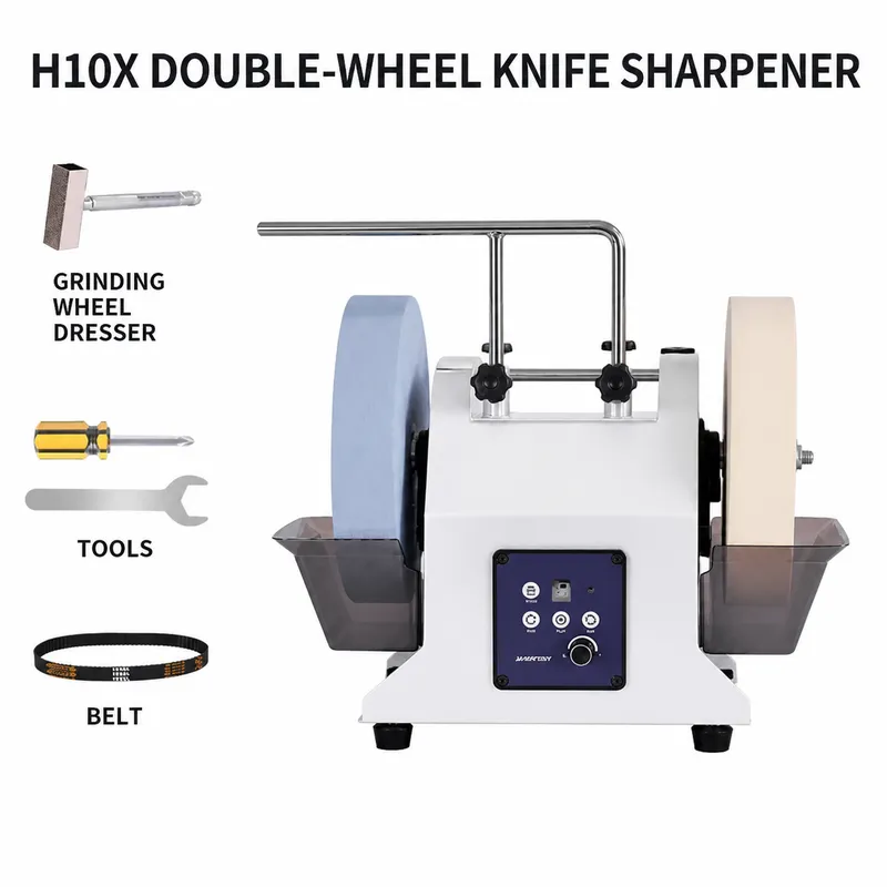 10 Inch Dual Wheel Electric Kn - Commercial Kitchen Knife Sharpener ulasan dan harga