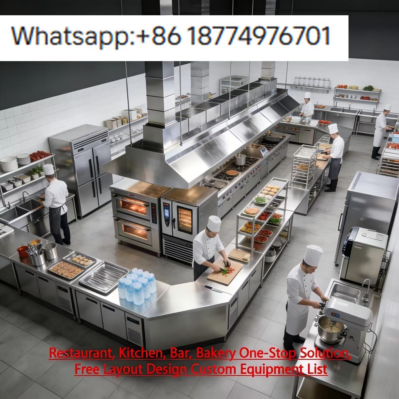 KFC Commercial Fast Food Equip - Commercial Kitchen Layouts ulasan dan harga