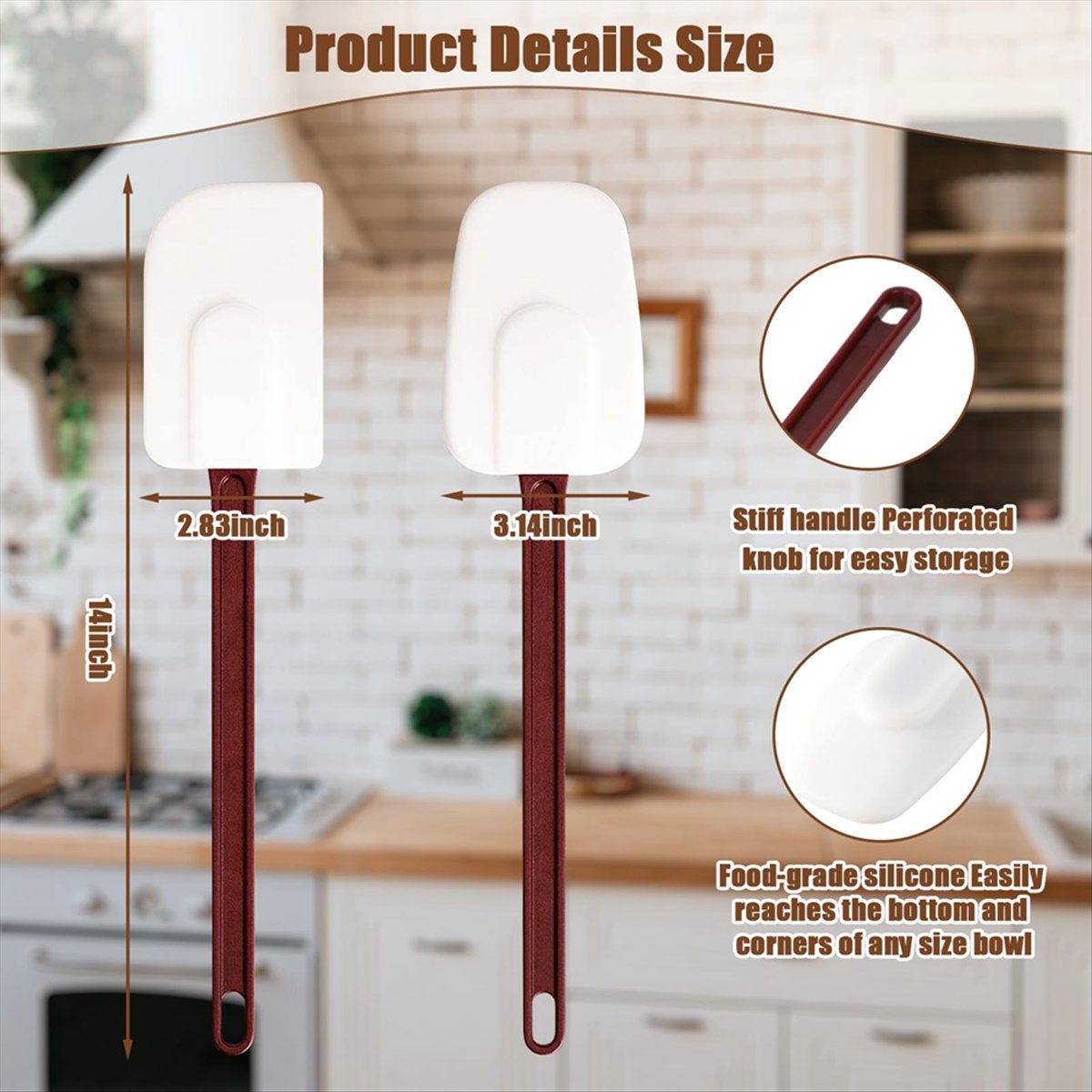 *A02R Heavy Duty Spatula and S - Commercial Kitchen Use ulasan dan harga