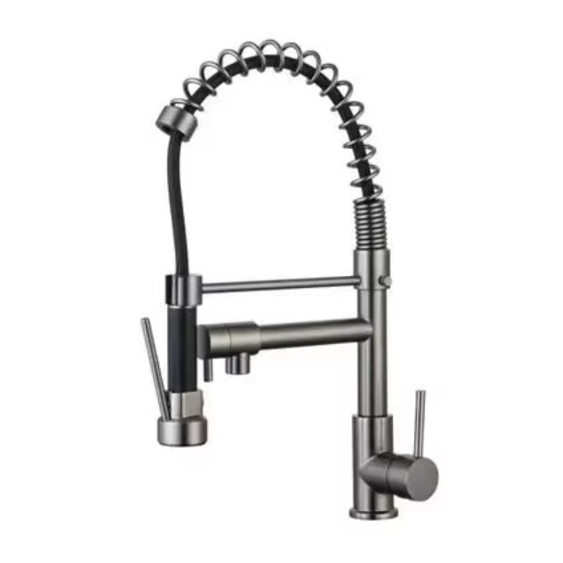 Modern Design 3-Way Spring Pul - Commercial Kitchen Taps ulasan dan harga