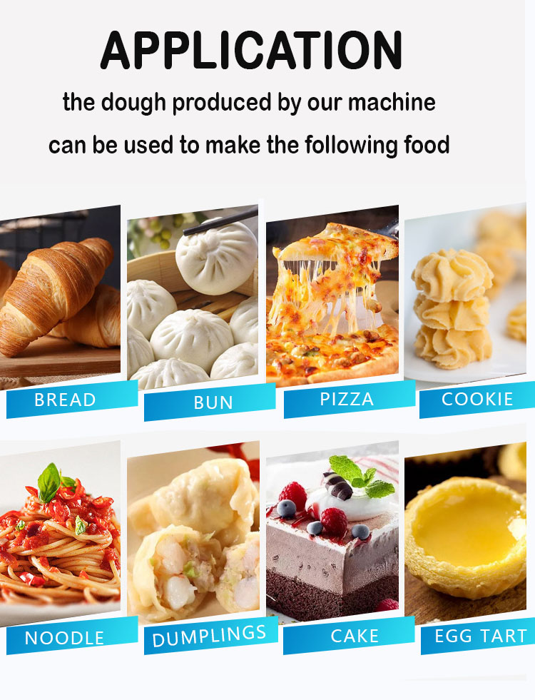 CE Industrial Stainless Steel  - Dough Mixer Machine ulasan dan harga