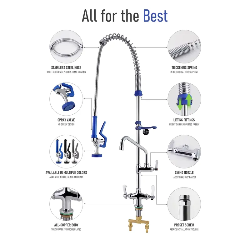 Commercial Kitchen Restaurant  - Commercial Kitchen Taps ulasan dan harga
