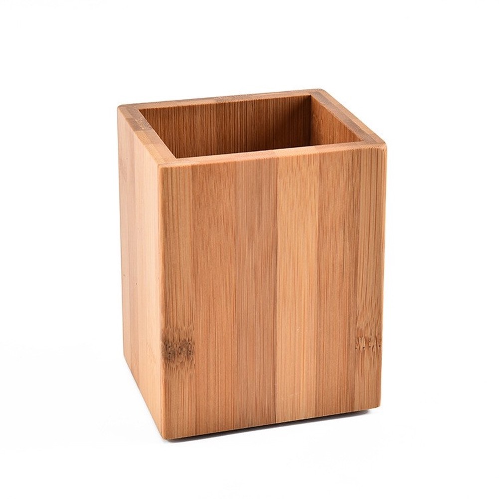 Solid Wood Utensil Holder for  - Commercial Kitchen Layouts ulasan dan harga