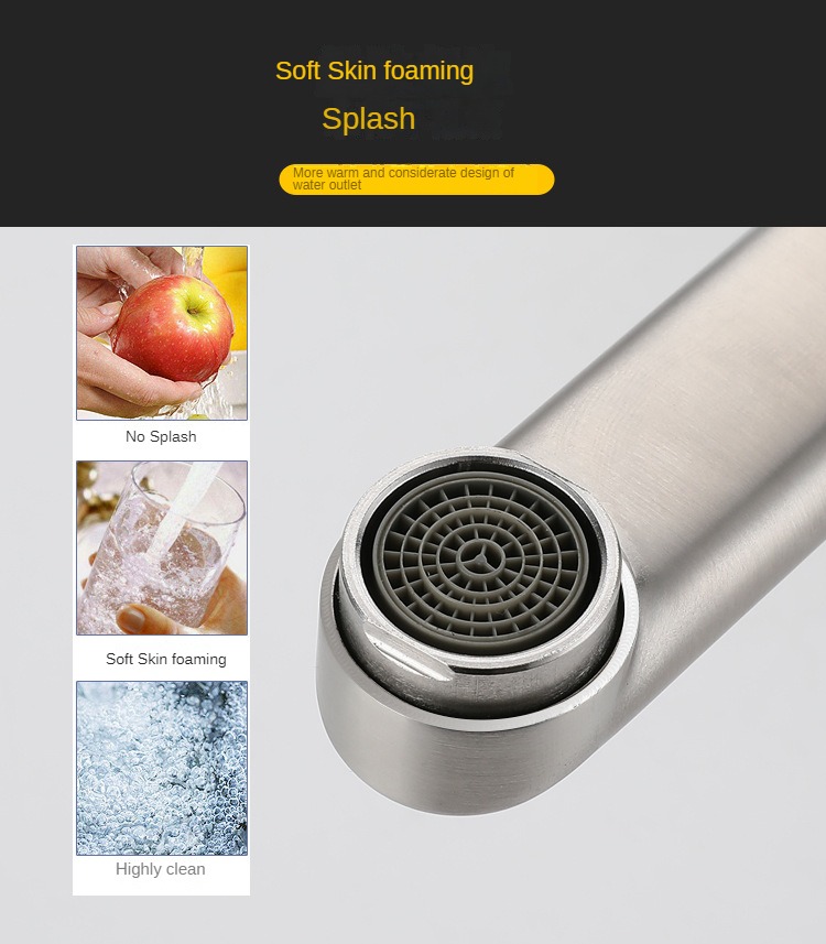 Brushed Nickel Wall Mount Sink - Commercial Kitchen Taps ulasan dan harga