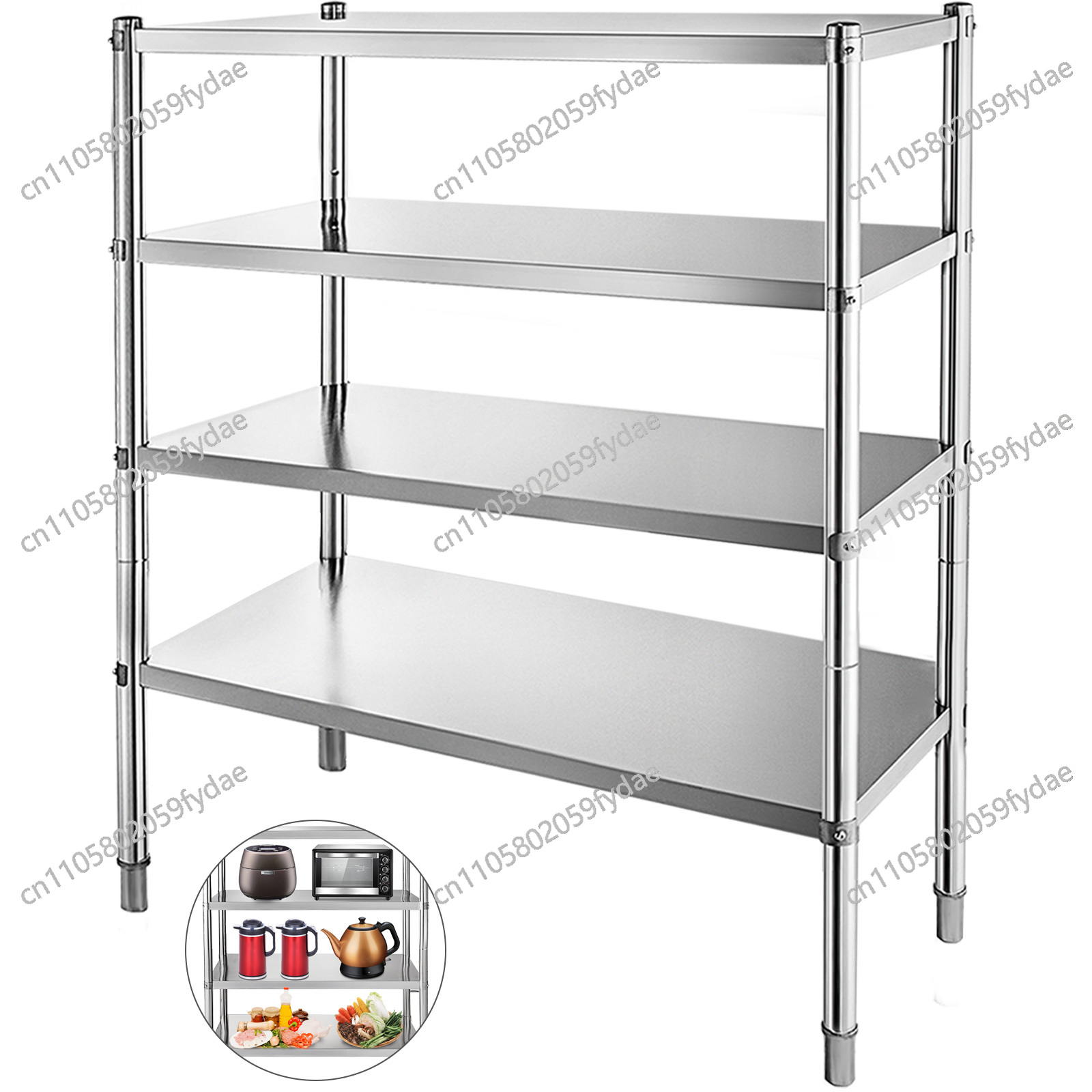 For 4-Tier Stainless Steel Com - Commercial Kitchen Store ulasan dan harga