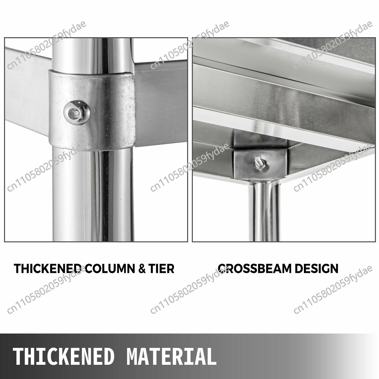 For 4-Tier Stainless Steel Com - Commercial Kitchen Store ulasan dan harga